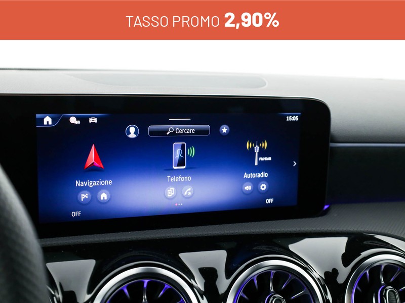 Mercedes Classe A A 180 d Automatic diesel nero