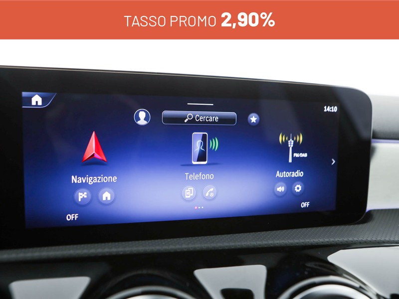 Mercedes Classe A A 180 d Automatic diesel argento