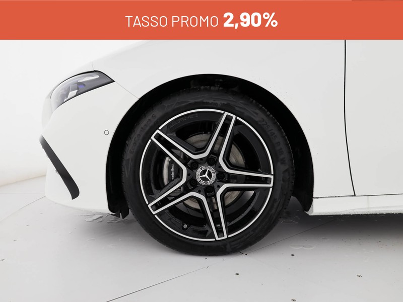 Mercedes Classe A 180 d amg line advanced plus auto diesel bianco