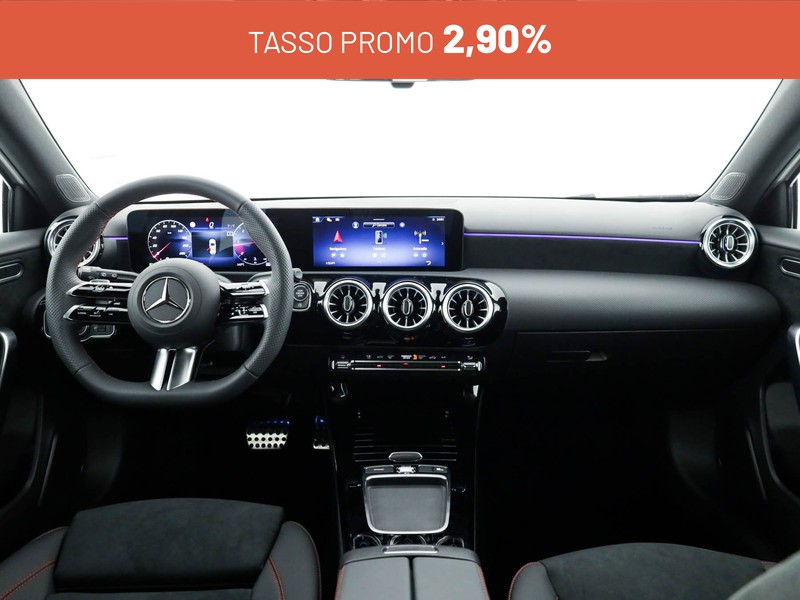 Mercedes Classe A 180 d amg line advanced plus auto diesel bianco