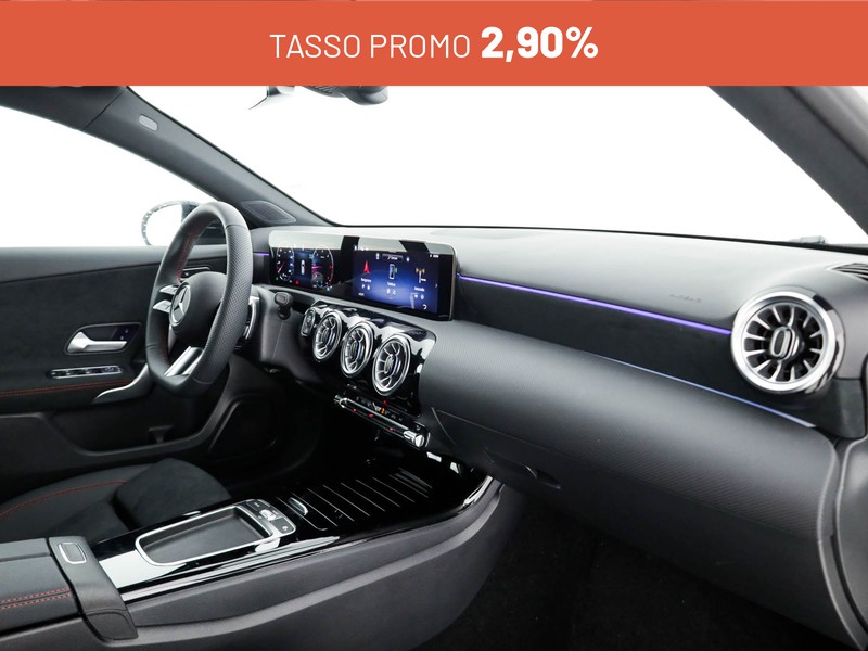 Mercedes Classe A 180 d amg line advanced plus auto diesel bianco