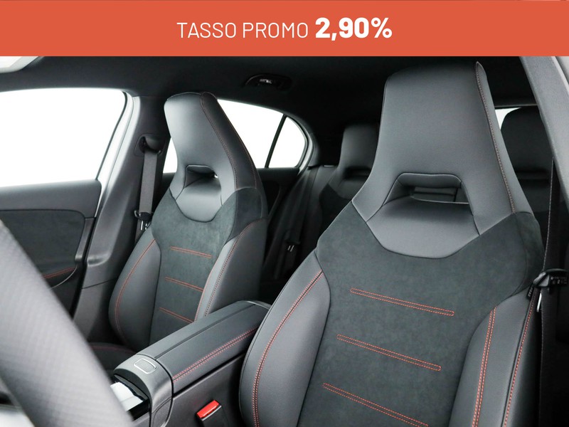 Mercedes Classe A 180 d amg line advanced plus auto diesel bianco