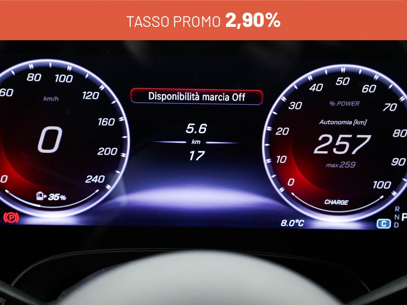 Mercedes CLA Coupè eq 250+ amg line premium elettrica bianco