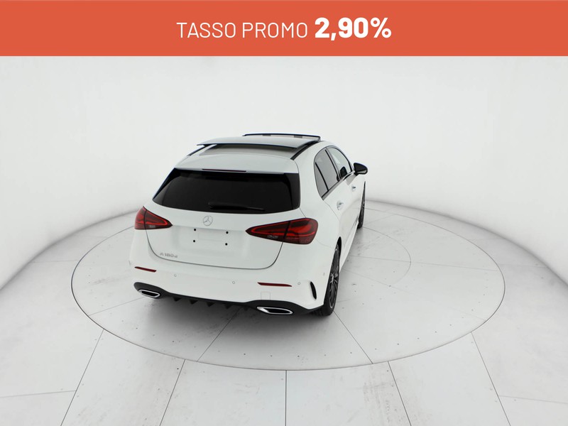 Mercedes Classe A A 180 d Automatic diesel bianco