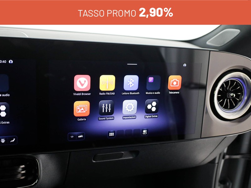 Mercedes CLA Coupè eq 250+ amg line premium elettrica grigio