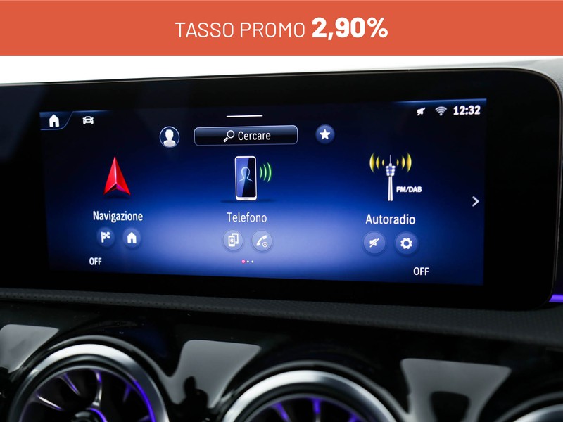 Mercedes Classe A A 180 d Automatic diesel nero