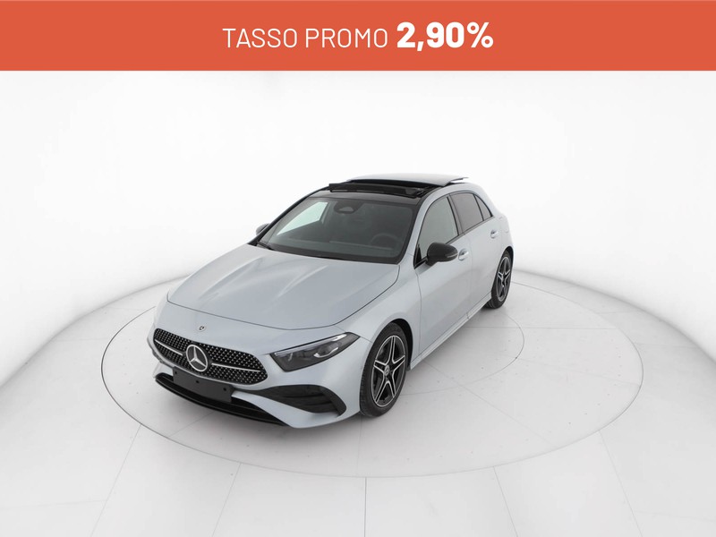 Mercedes Classe A 180 d amg line advanced plus auto diesel argento