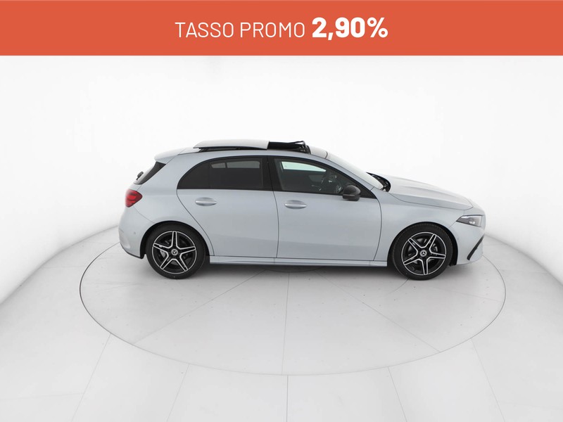 Mercedes Classe A 180 d amg line advanced plus auto diesel argento