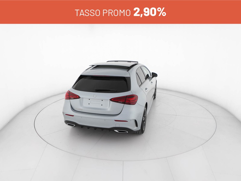 Mercedes Classe A 180 d amg line advanced plus auto diesel argento