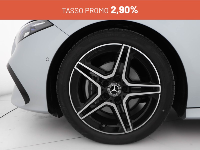 Mercedes Classe A 180 d amg line advanced plus auto diesel argento