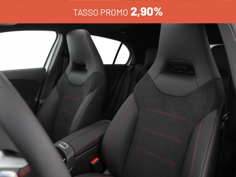 Mercedes Classe A 180 d amg line advanced plus auto diesel argento