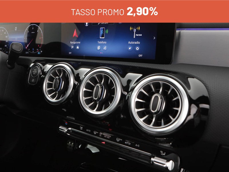 Mercedes Classe A 180 d amg line advanced plus auto diesel argento