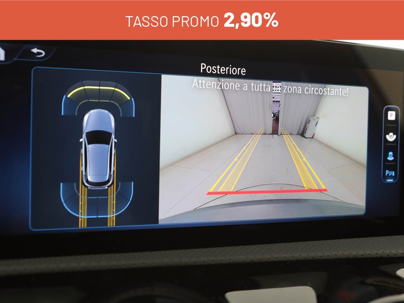 Mercedes Classe A 180 d amg line advanced plus auto diesel argento