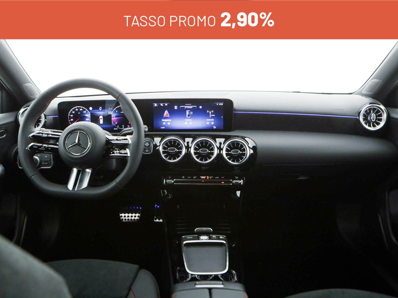 Mercedes Classe A 180 d amg line advanced plus auto diesel nero