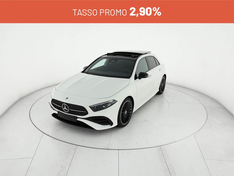 Mercedes Classe A 180 d amg line advanced plus auto diesel bianco