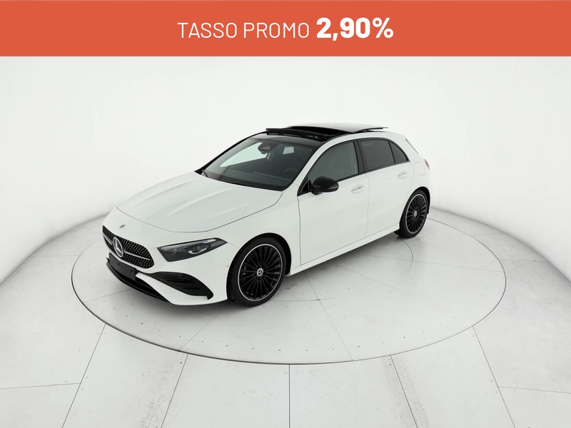 Mercedes Classe A 180 d amg line advanced plus auto diesel bianco