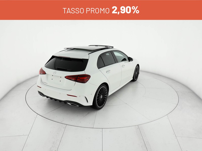 Mercedes Classe A 180 d amg line advanced plus auto diesel bianco