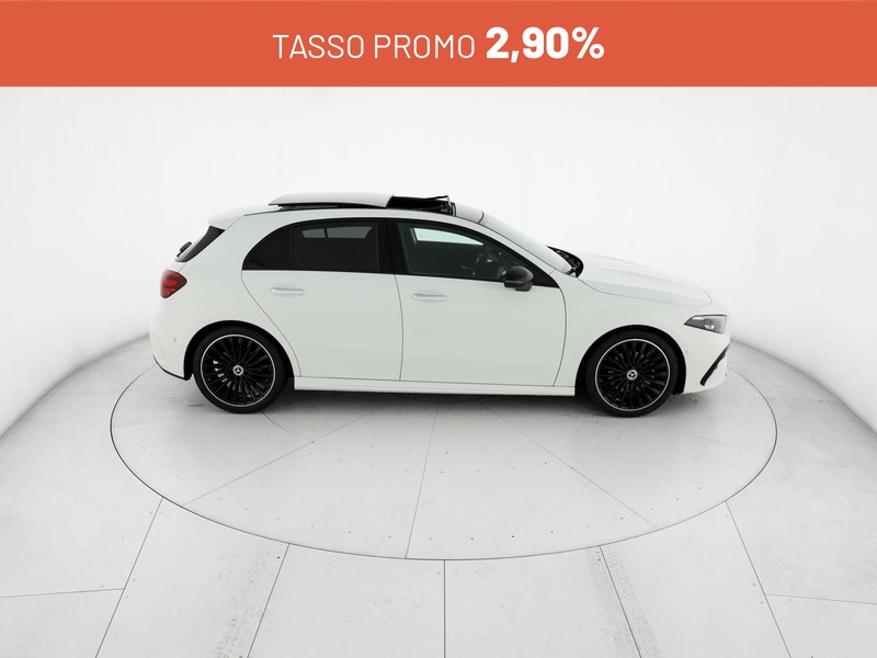 Mercedes Classe A 180 d amg line advanced plus auto diesel bianco