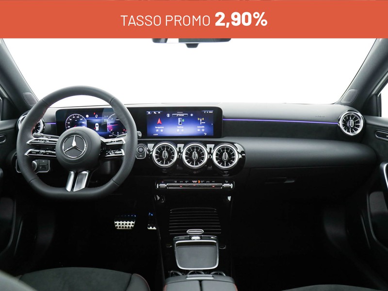 Mercedes Classe A 180 d amg line advanced plus auto diesel bianco