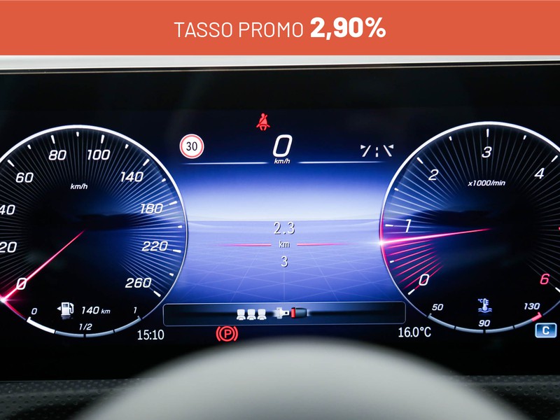 Mercedes Classe A 180 d amg line advanced plus auto diesel bianco