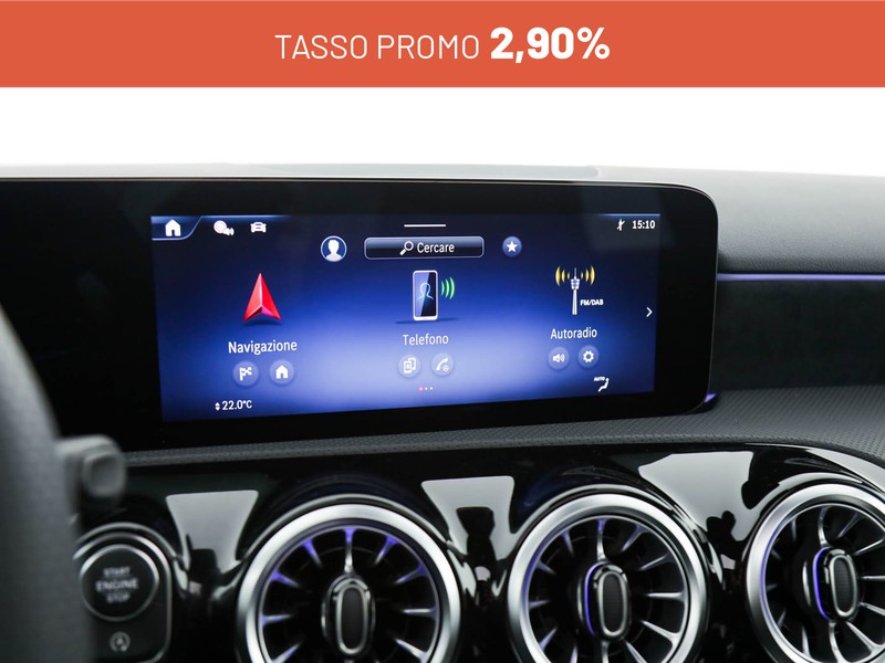 Mercedes Classe A 180 d amg line advanced plus auto diesel bianco