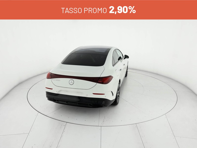 Mercedes CLA Coupè eq 250+ amg line premium elettrica bianco