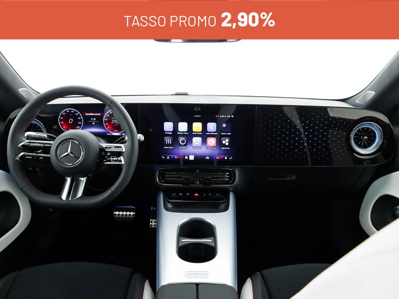 Mercedes CLA Coupè eq 250+ amg line premium elettrica bianco