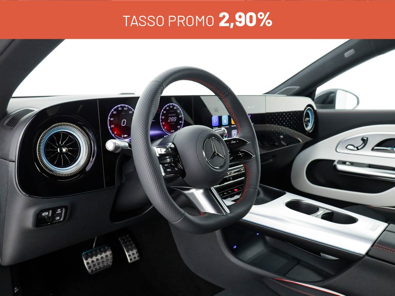 Mercedes CLA Coupè eq 250+ amg line premium elettrica bianco