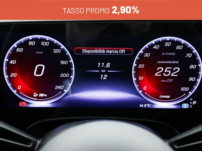 Mercedes CLA Coupè eq 250+ amg line premium elettrica bianco