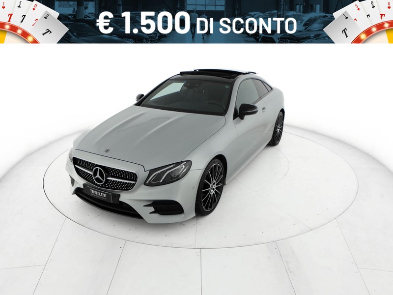 Mercedes Classe E Coupè coupe 350 d premium 4matic auto diesel argento