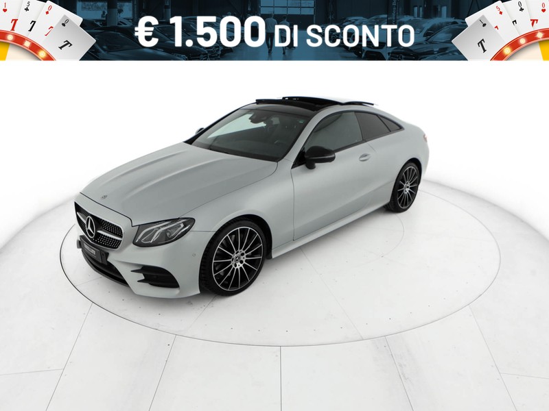 Mercedes Classe E Coupè coupe 350 d premium 4matic auto diesel argento