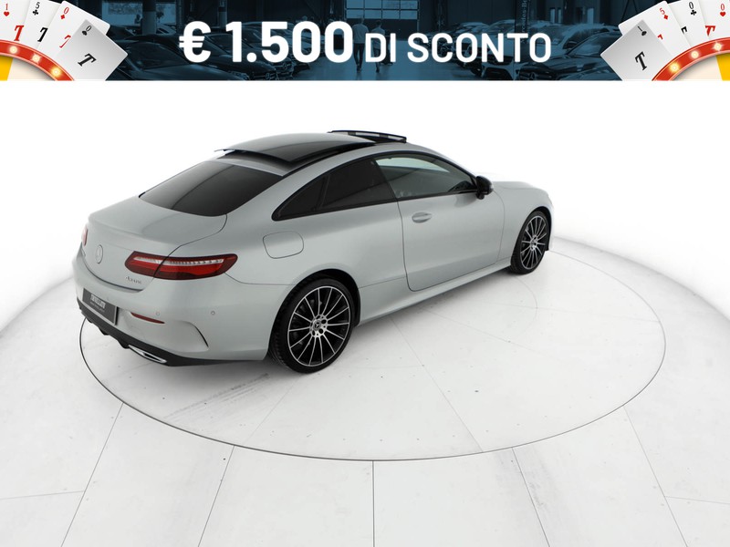 Mercedes Classe E Coupè coupe 350 d premium 4matic auto diesel argento