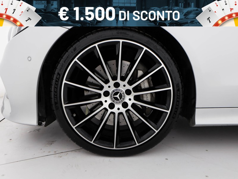 Mercedes Classe E Coupè coupe 350 d premium 4matic auto diesel argento