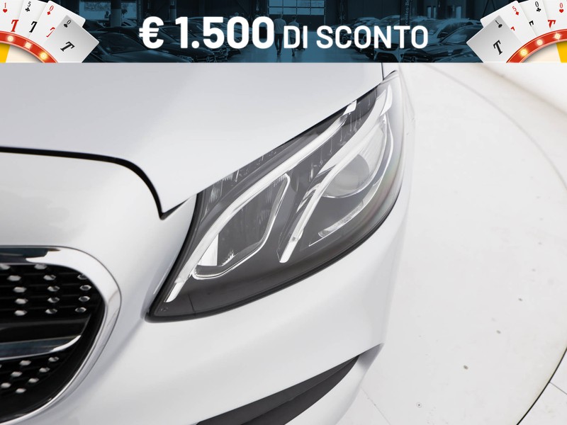 Mercedes Classe E Coupè coupe 350 d premium 4matic auto diesel argento