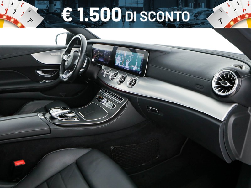 Mercedes Classe E Coupè coupe 350 d premium 4matic auto diesel argento