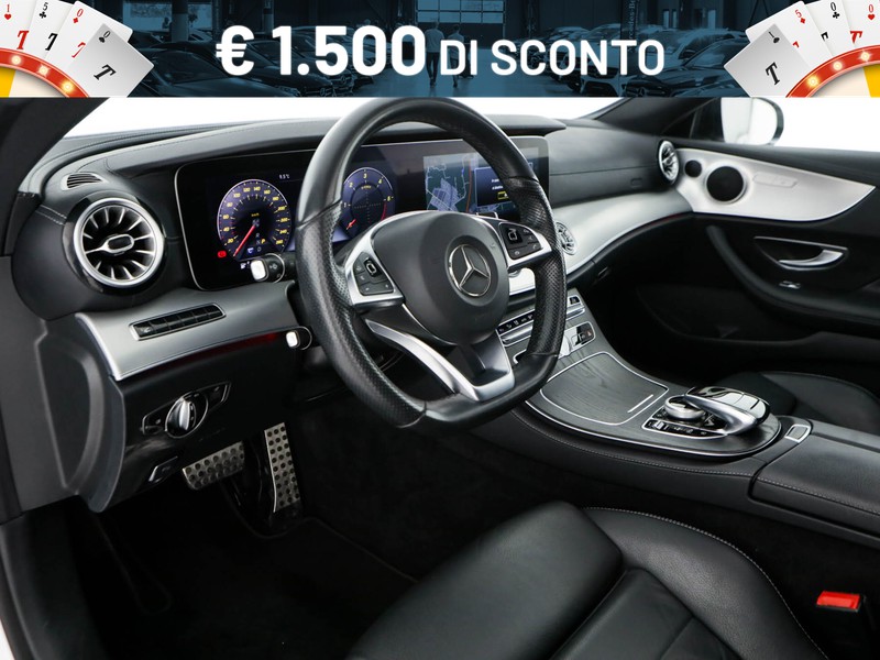 Mercedes Classe E Coupè coupe 350 d premium 4matic auto diesel argento