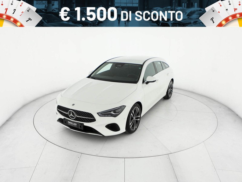 Mercedes CLA Shooting Brake  180 d progressive advanced plus auto diesel bianco