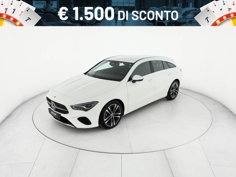 Mercedes CLA Shooting Brake  180 d progressive advanced plus auto diesel bianco
