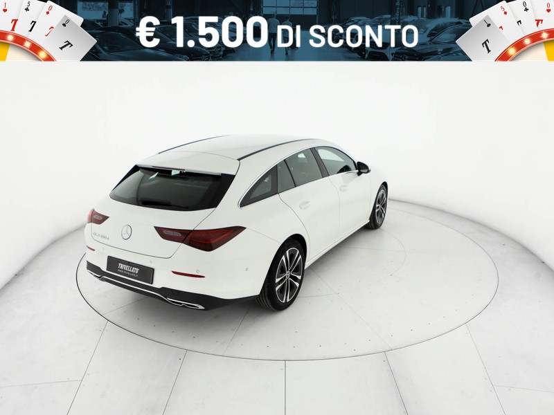 Mercedes CLA Shooting Brake  180 d progressive advanced plus auto diesel bianco