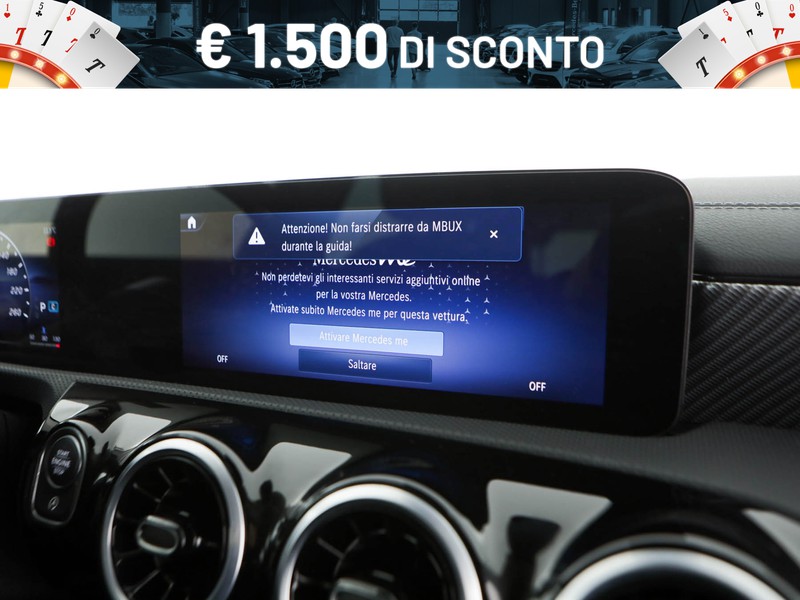Mercedes CLA Shooting Brake  180 d progressive advanced plus auto diesel bianco