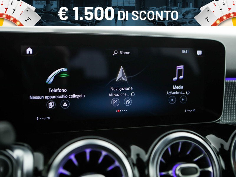 Mercedes GLB 200 d premium 4matic auto diesel bianco