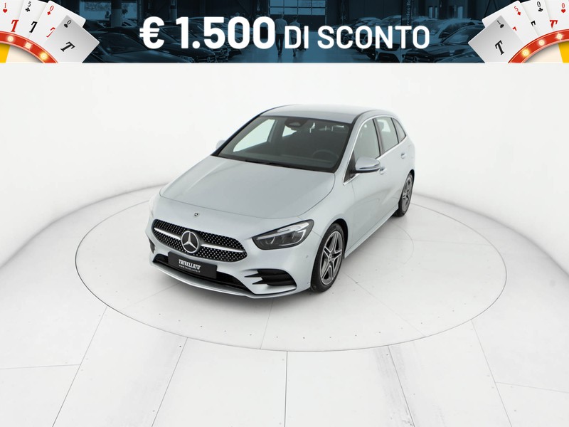 Mercedes Classe B 200 amg line premium auto ibrido argento