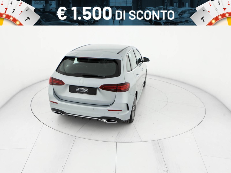 Mercedes Classe B 200 amg line premium auto ibrido argento