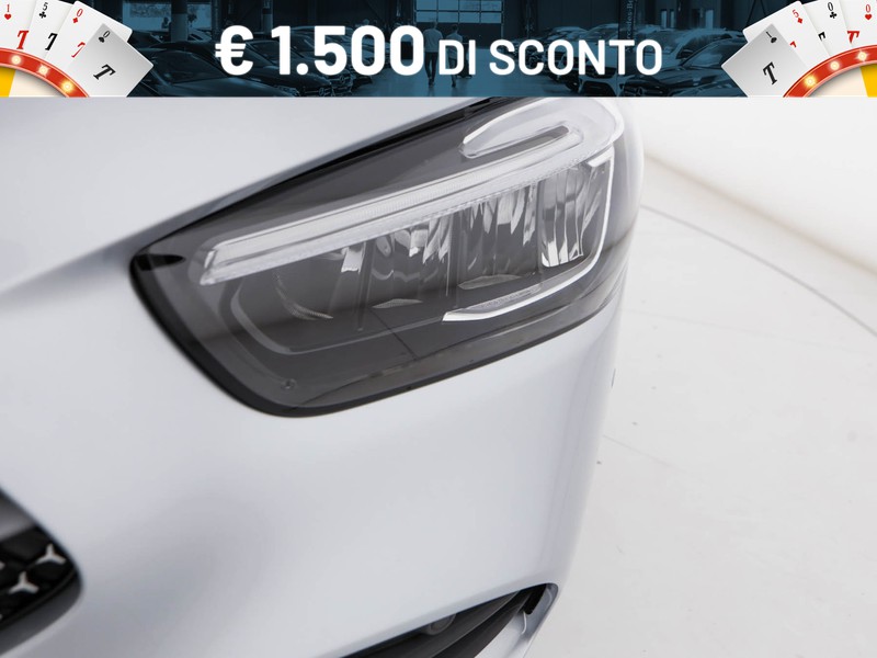Mercedes Classe B 200 amg line premium auto ibrido argento