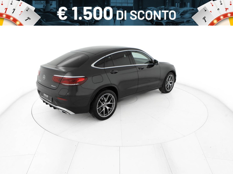 Mercedes GLC Coupè coupe 300 de phev (eq-power) premium 4matic auto ibrido grigio