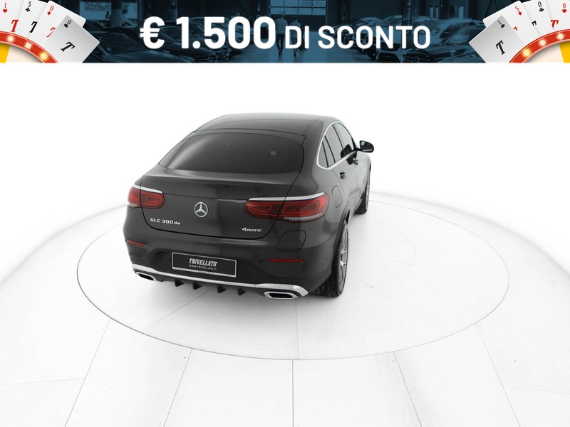 Mercedes GLC Coupè coupe 300 de phev (eq-power) premium 4matic auto ibrido grigio