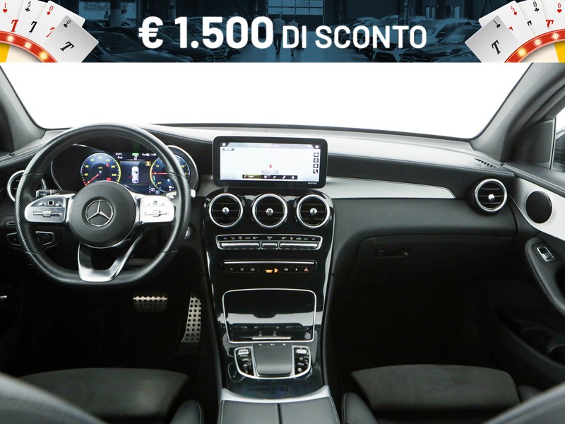 Mercedes GLC Coupè coupe 300 de phev (eq-power) premium 4matic auto ibrido grigio