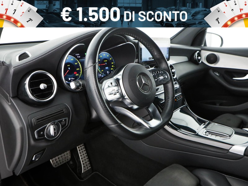 Mercedes GLC Coupè coupe 300 de phev (eq-power) premium 4matic auto ibrido grigio