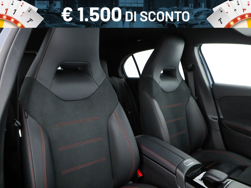 Mercedes Classe A 180 d premium auto diesel blu/azzurro