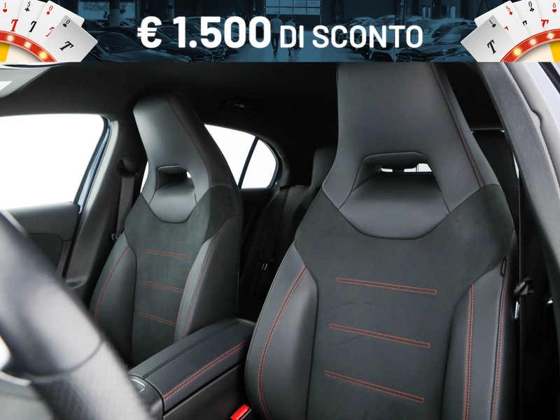 Mercedes Classe A 180 d premium auto diesel blu/azzurro
